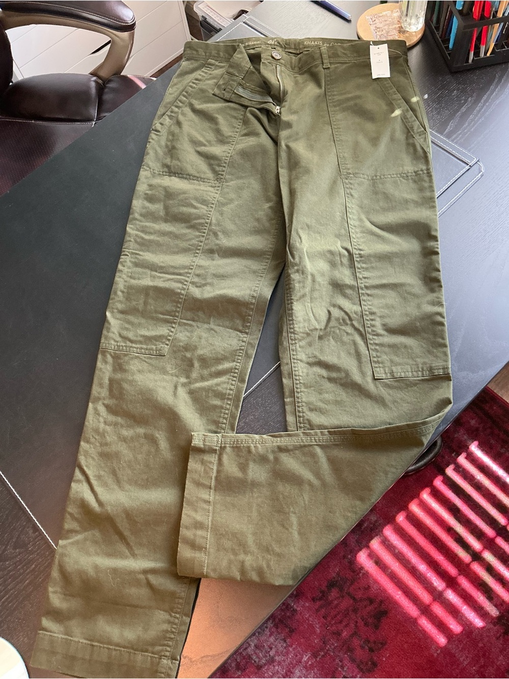 Gap Olive Green Women’s Cargo Utility Pants